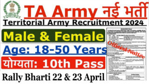 TA Army Bharti 2024