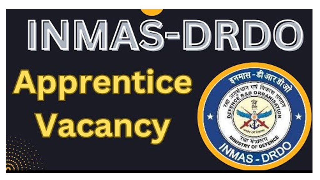 DRDO INMAS Apprentice Online Form 2024