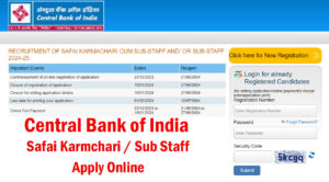 Central Bank of India Recruitment 2024