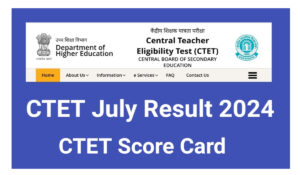 CTET Result Date 2024