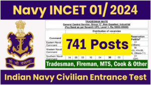 Indian Navy Civilian Recruitment 2024