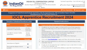 IOCL Apprentice Recruitment 2024