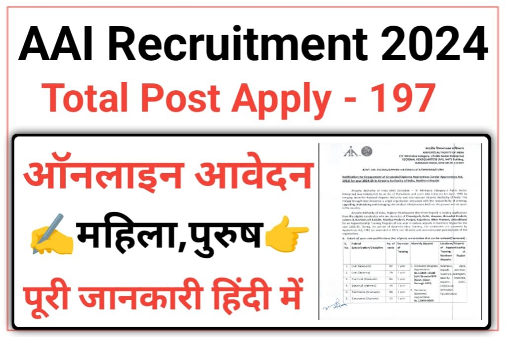 AAI Apprentice Online Form 2024