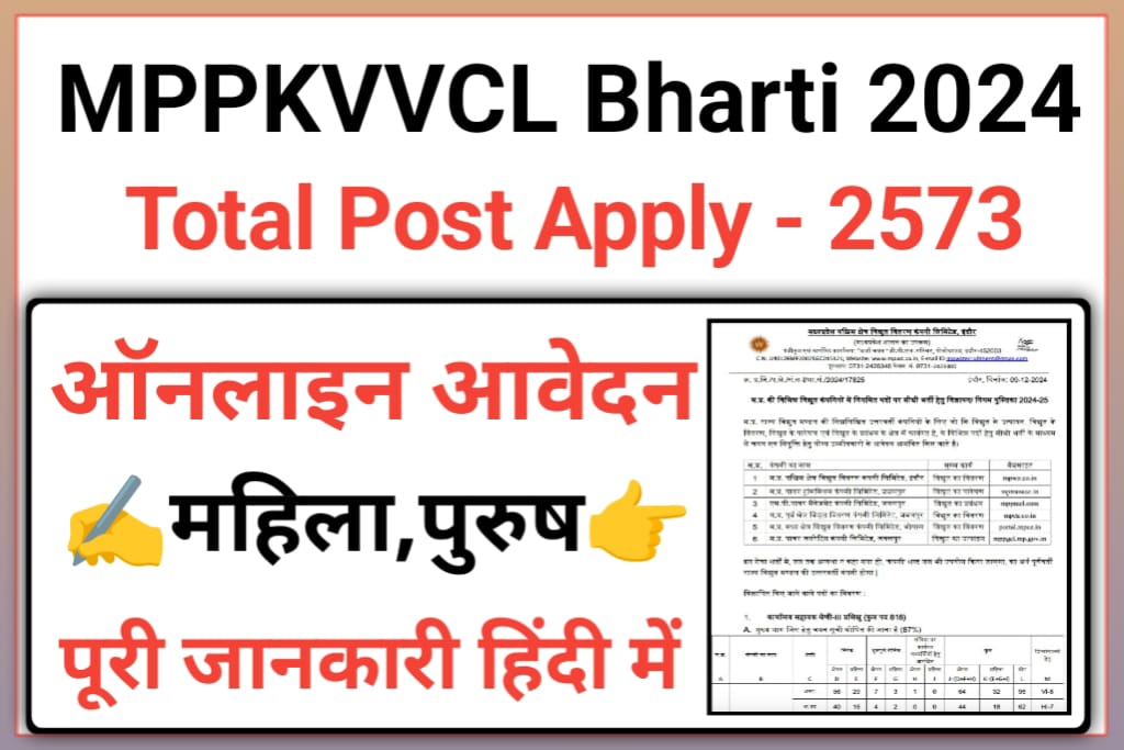 MPPKVVCL Recruitment 2024